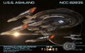 Scheda profilo della USS Ashland NCC-82835