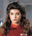 Saavik interpretata da Kirstie Alley